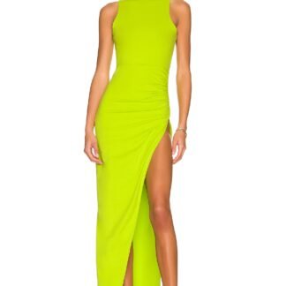 Janet Slit Midi Dress
