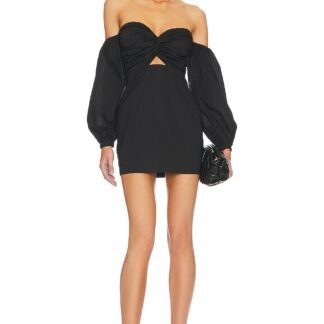 Flynn Ruched Sleeve Dress