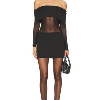 Elmina Sheer Mini Dress