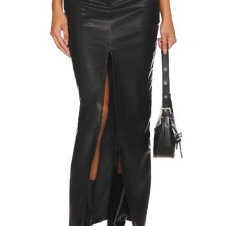 Alina Faux Leather Skirt