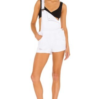 Carmen Denim Short Overalls