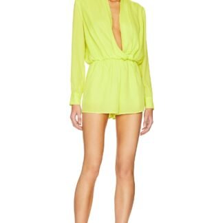Kaycie Drape Neck Romper