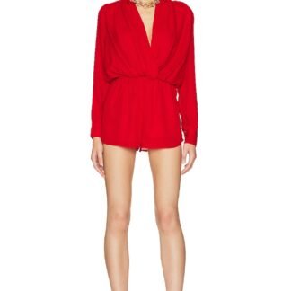 Kaycie Drape Neck Romper