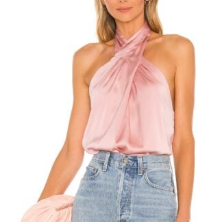 Amerie Pleated Halter Top