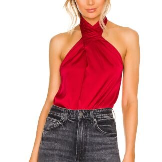 Amerie Pleated Halter Top
