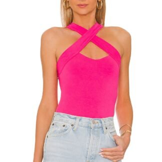 Gene Cross Front Bodysuit