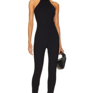 Mock Neck Jumpsuit