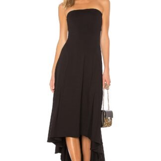 Strapless Hi Low Dress