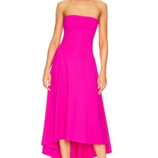 High Low Strapless Dress