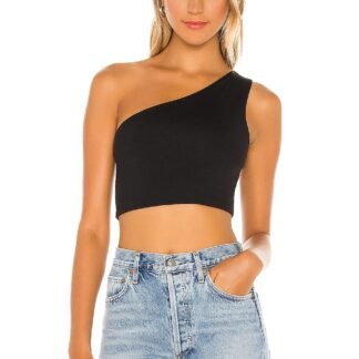 One Shoulder Crop Top