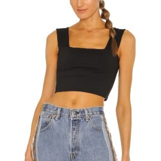 Wide Strap Crop Top