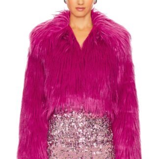 Fluffy Cropped Jacket