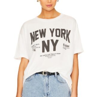 Welcome To New York Oversized Tee