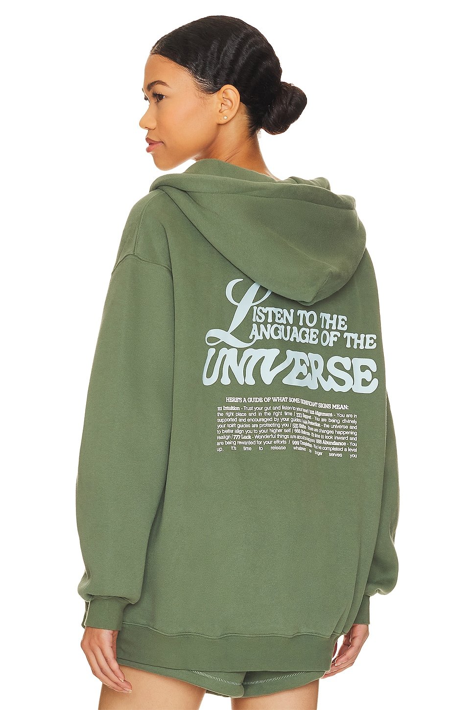 Angel Number Zip Up Hoodie