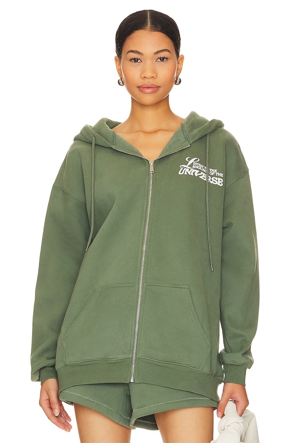 Angel Number Zip Up Hoodie - Image 3