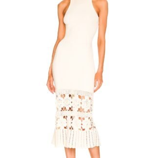 Finley Crochet Midi Dress