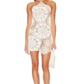 Skyler Crochet Mini Dress