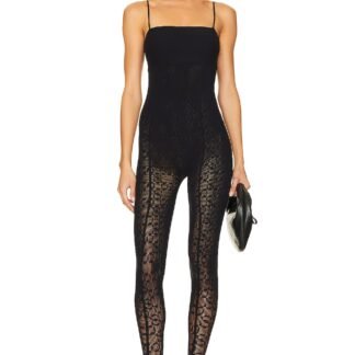 X Simkhai Warp Knit Logo Jumpsuit