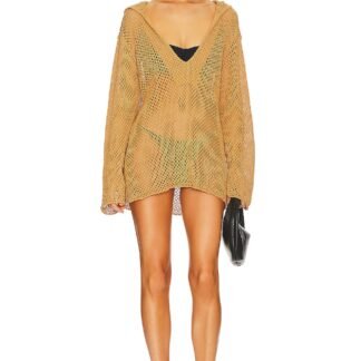 Crochet Hooded Caftan