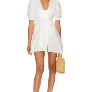 Tie Front Mini Dress